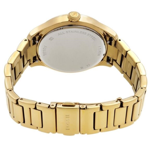 NWT Authentic Fossil Gilmore Quartz Silver Dial Women's Watch - Picture 3 of 3